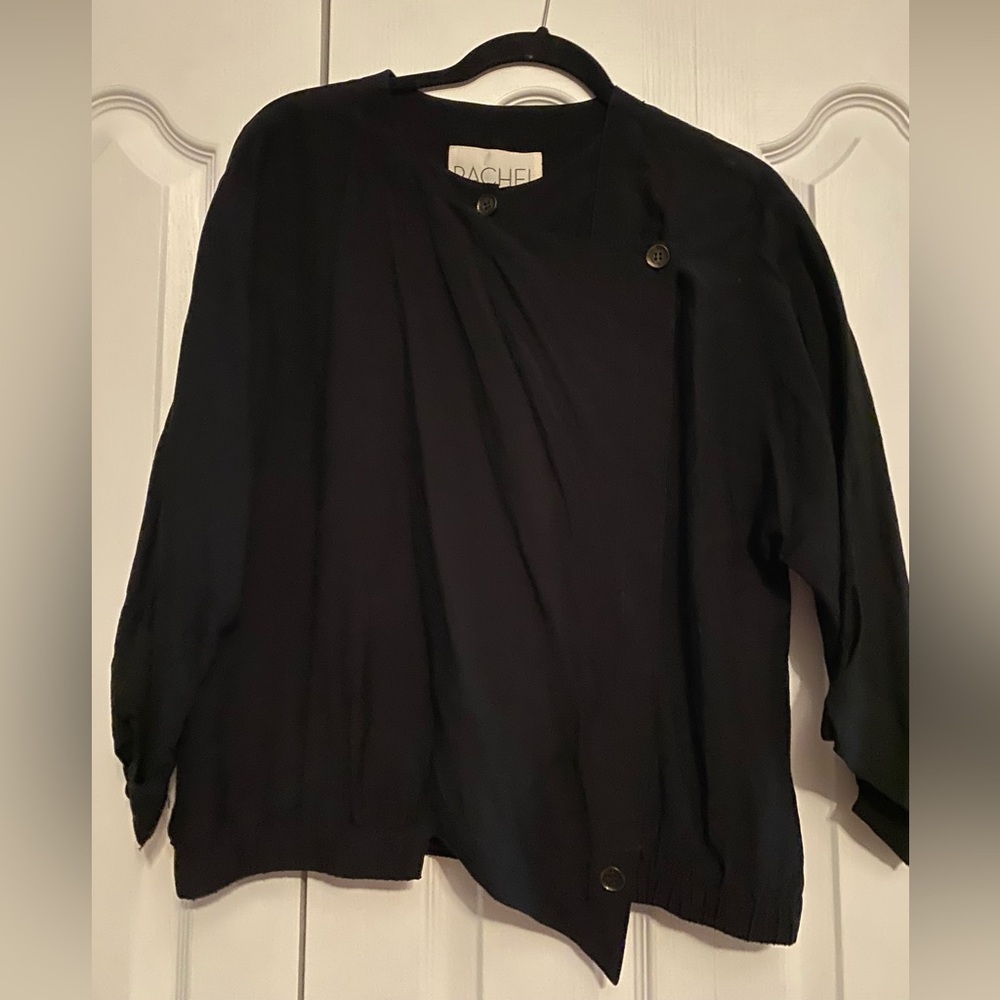 RACHEL Rachel Roy Asymetrical black jacket